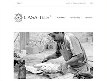 Tablet Screenshot of casatile.com